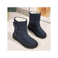 thumbnail image 5 of SIMANLAN Womens Snow Boots Waterproof Outdoor Mid Calf Warm Winter Faux Fur Lined Shoes, 5 of 7
