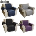 thumbnail image 3 of 1pc Sofa Cover 1 Seater Reversible Sofa Cover 21x73in Pongee For Living Room Home Furniture Protector Chair Couch Cover, 3 of 5
