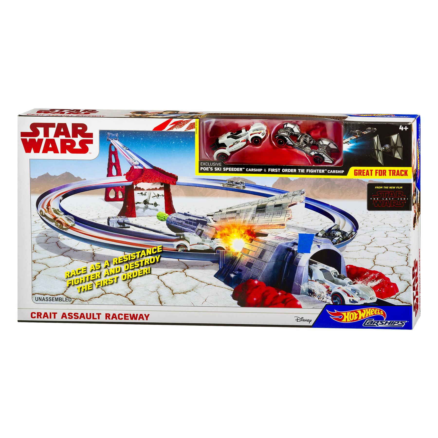 Hot Wheels Star Wars Episode 8 Carship T - image 3 of 5