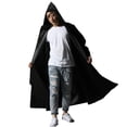 thumbnail image 1 of Poncho De Equitación Eva Impermeable De Cuerpo Completo Senderismo Insípido Y Mochila Larga Para Adultos Chubasquero Multifuncional Suave Con Capucha Para Días De Lluvia Al Aire Libre Serendint HA017044-00, 1 of 6