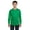 Irish Green, variant on Gildan G540B Youth Heavy Cotton 100% Cotton Long Sleeve&nbsp;T-Shirt, Carolina Blue, S