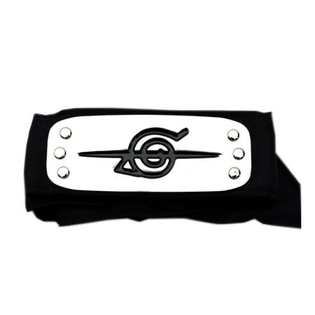 Naruto Konoha Ninja Black Leaf Village Kakashi Sasuke Sakura Cosplay Headband