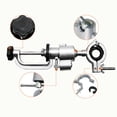 thumbnail image 3 of Cqxid Faucets Under $15 Rotating ​​ Micro Tool Mini Vise Small Table 360 Vise DIY Silver Tools & Home Improvement, 3 of 9