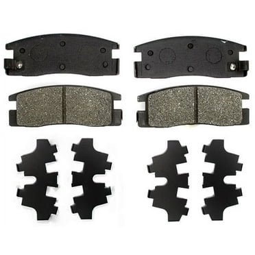 Raybestos PGD398M Professional Grade Semi-Metallic Disc Brake Pad Set