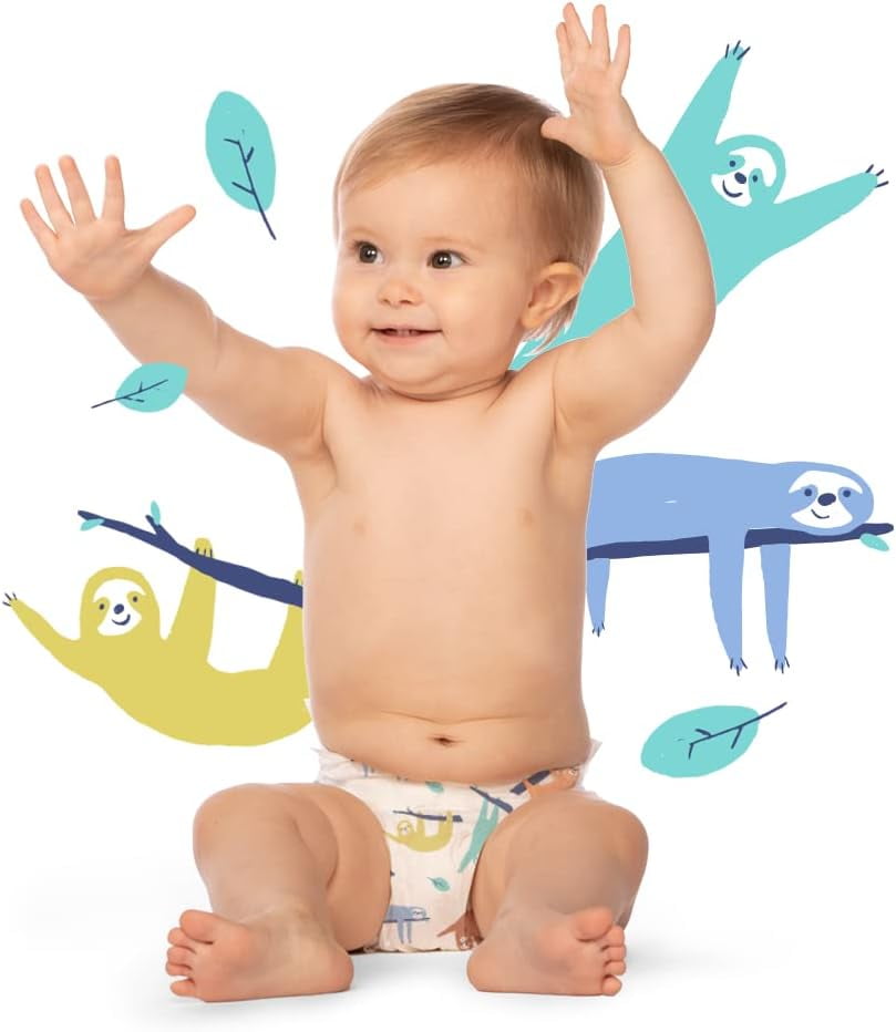 Hello Bello Premium Nappies Disposable, Extra-Absorbent, Hypoallergenic, Eco-Friendly Unisex Diaper Cover, Size 4, 23 Count (4 Pack)