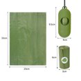 thumbnail image 5 of El animal doméstico suministra el bolso degradable del impulso del perro de la caja de almacenamiento del bolso de basura del animal doméstico de los rollos del bolso 16 del impulso, 5 of 5