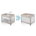 thumbnail image 2 of Evenflo Eris One-Hand Playard with Bassinet (Coastal Coffee), 2 of 8