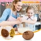 thumbnail image 1 of Molde para horno de Pascua, forma 3D de tarta de chocolate, máquina de gelatina de caramelo con plástico de grado alimentario, 18x14,5 cm para uso en horno, nevera y microondas, 1 of 4