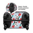 thumbnail image 2 of Naloa Panda And Rose Elastic Suitcase Protector, Travel Suitcase Protector Cover Fits 18-32in Suitcase(No luggage included)-Small, 2 of 7