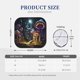 thumbnail image 3 of Fotbe Purple Glowing Mushroom Juego de 2 Piezas de Parasoles para Parabrisas | Bloqueador Solar para Auto | Accesorios Plegables para Protección Solar Interior-Medium, 3 of 6