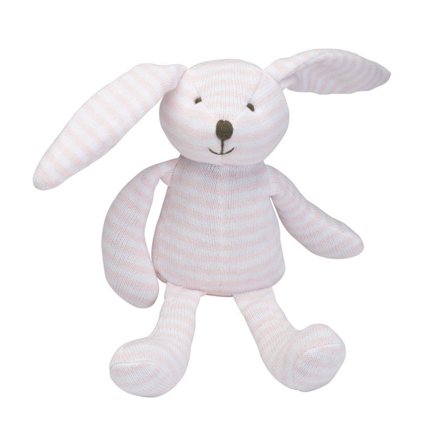 Elegant Baby Plush Pastel Toy, Bunny/Pink Stripe - Walmart.com