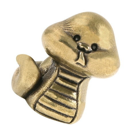 

Vintage Brass Snake Power Adapter Plugs Cute Headband Golden
