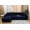 Blue, variant on SHANNA Thick Velvet Stretch 2 Pieces L-Shaped Sofa Covers Anti-Slip Sectional Sofa Slipcovers 3 Seats+3 Seats Corner Couch Cover (Silver)