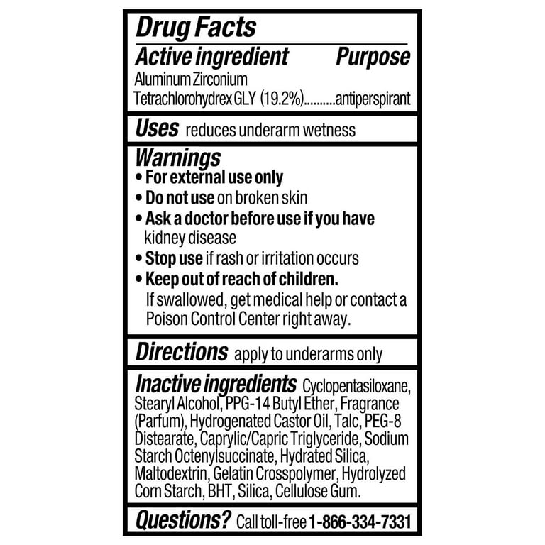 Degree Men Adventure Deodorant Barcode