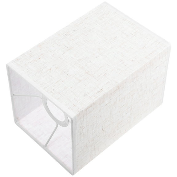 HAMPPLIES Large Rectangular Lampshade Linen 1Pcs 7.9X5.5X5.5in