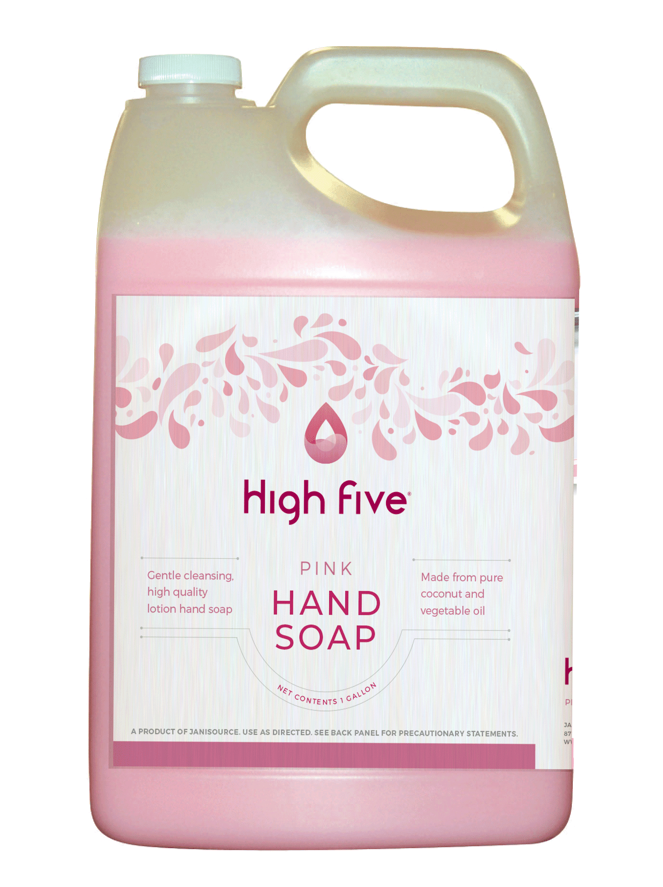 HighFive Pink Lotion Hand Soap, Spice Scent, 1 Gallon