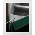 thumbnail image 3 of Scott Larson 12x14 White Modern Wood Framed Wall Art Titled - Fishing Boat IV, 3 of 5