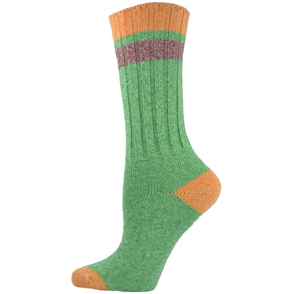 Sierra Socks Chaussettes Torsadées Épaisseur Moyenne à Rayures Confortables