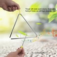 thumbnail image 4 of Batteur Triangulaire, Instrument de Percussion Durable et Robuste pour Enfants avec Prise en Main Facile et Confortable, Son Supérieur, 4 of 8