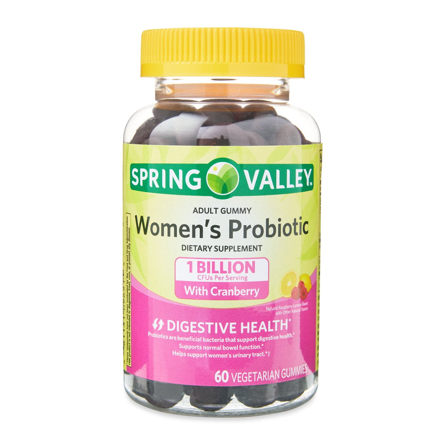 Spring Valley Women's Probiotic Vegetarian Gummy Supplement, 60 Count