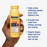 (2 pack) Desenex Anti-Fungal Foot Powder, Cures Most Athlete’s Foot, 3oz