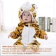 thumbnail image 3 of Mameluco de bebé unisex Mono de franela de invierno y otoño Trajes de cosplay de animales Tigre WD.WDQZL Ropa, 3 of 5