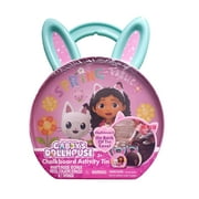 Gabby's Dollhouse Chalkboard Activity Tin Easter Themed