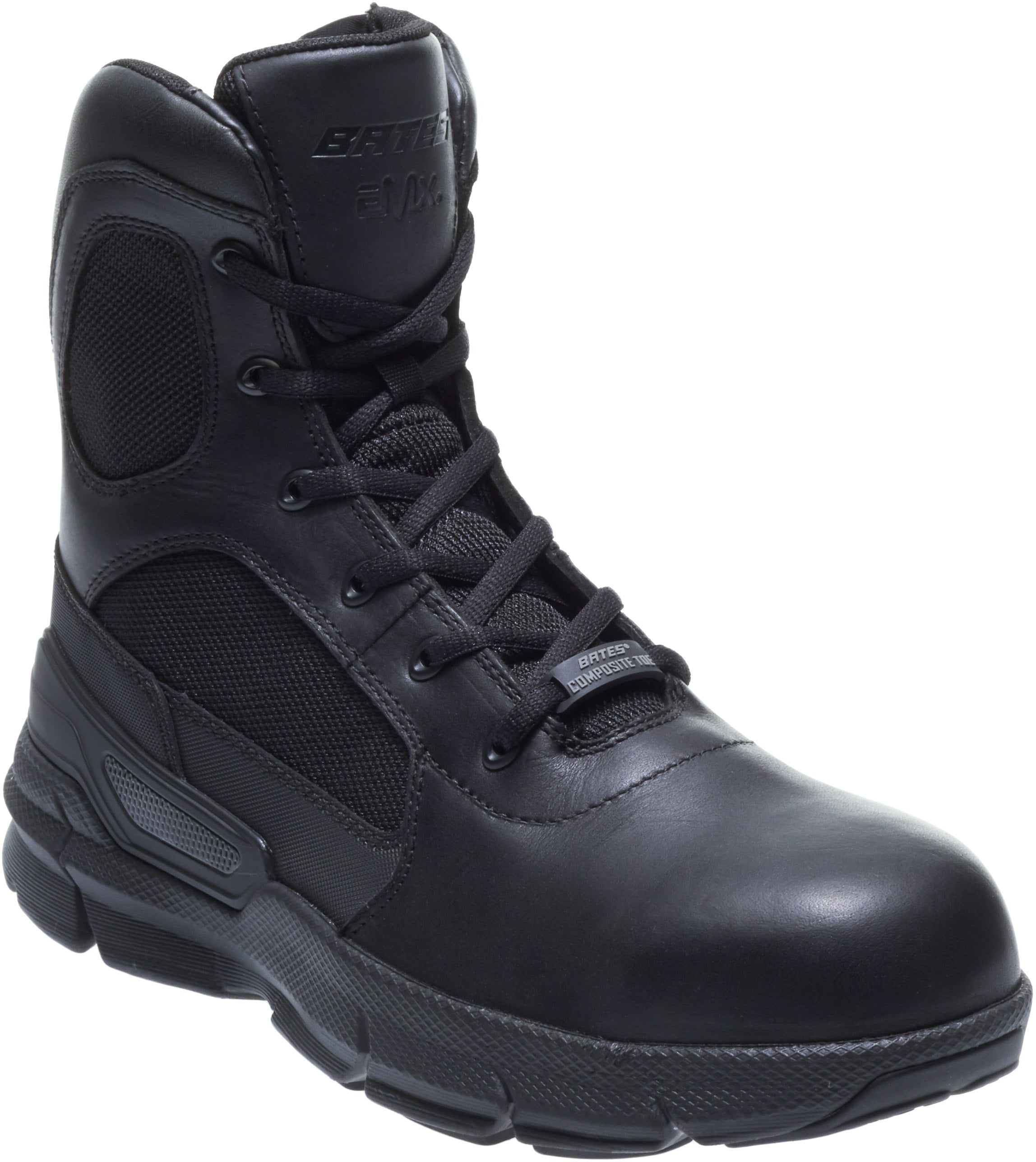 bates tactical boots side zipper