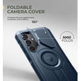 thumbnail image 4 of Funda Dexnor para Samsung Galaxy S25 Plus con funda de cámara, color azul marino, 4 of 7
