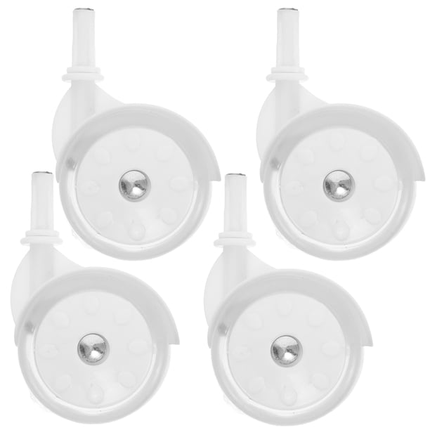 Ruedas de repuesto universales para andadores de bebés, ruedas para cochecitos y andadores de tendencia, 4 Uds.