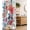 Dark Coral Petrol Blue, variant on Christmas Stall Shower Curtain, Traditional Xmas Berries Toyon and Globes Ornate on Plain Backdrop, Fabric Bathroom Decor Set with Hooks, 36" W x 72" L, Beige Green and Vermilion