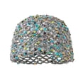thumbnail image 2 of Stralyhd Sparkly Sequin Summer Beanie Women's Boho Crochet Hat Hollow Out Knit Headwear for Travel Party Vacation Camouflage One Size, 2 of 3