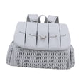 thumbnail image 2 of Bolsa de pañales Mochila Esenciales de viaje Gran capacidad Multifunción Cambiador de bebé gris, 2 of 9