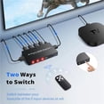 thumbnail image 4 of Q8-5 For Home Theater / Office HDMI 2.1 5x1 Switch 8K 60Hz Gaming Video Switcher  Control, US Plug, EU Plug, 4 of 9