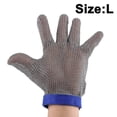 thumbnail image 2 of Cut Resistant Gloves,Stainless Steel Safety Work GloveLarge, 2 of 5