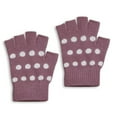 thumbnail image 5 of EvridWear Women Girls 3 in 1 Touchscreen Fall Winter Gloves Set (One Size, Dot, Morandi Pink), 5 of 6