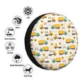 thumbnail image 4 of Yiaed Cars Print Print Tire Wheel Cover, tire covers for trailers,rv wheel covers,rv tire covers, camper tire covers,tire covers for cars-14 inch, 4 of 6