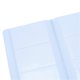 thumbnail image 4 of 3 Inch 108 Pockets Photo Album PU Leather Mini Photo Album for Movie Tickets Business Cards Hydrangea Blue, 4 of 4