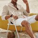 thumbnail image 5 of Men's Fashion Long Sleeve Solid Colour Casual T Shirt Button Regular Fit Shirt Top S, 5 of 5