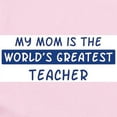 thumbnail image 2 of CafePress - Teacher Mom Infant Bodysuit - Baby Light Bodysuit, Size Newborn - 24 Months, 2 of 4