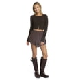 thumbnail image 2 of Mills by Millie Bobby Brown Women's Rib Crew Cardigan, Sizes XXS- XXL, 2 of 5