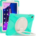 thumbnail image 1 of Funda de silicona para tableta Lenovo Tab M10 (3.ª generación) Tb-328fu / Tb-328xu con soporte giratorio y agarre manual, cubierta protectora a prueba de caídas, 1 of 4