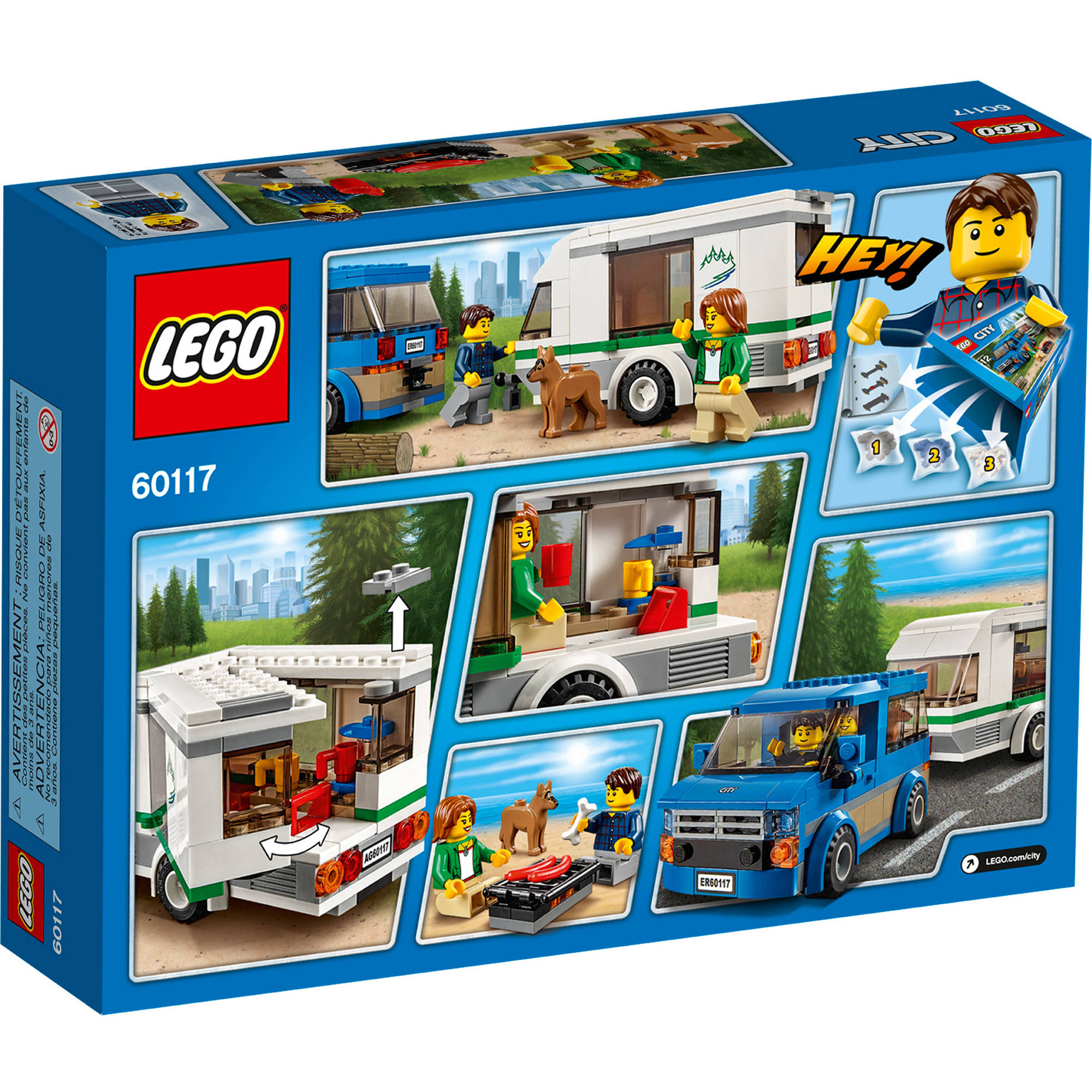 LEGO City Great Vehicles Van & Caravan 60117 - image 2 of 5