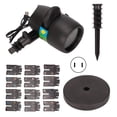 thumbnail image 1 of Proyector de luz de 12 patrones IP65 lámpara de proyector de paisaje impermeable para fiestas navideñas bodas enchufe estadounidense 100-240V, 1 of 14
