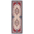 thumbnail image 2 of SAFAVIEH Bellagio Chandler Floral Wool Runner Rug, Ivory/Pink, 2'3" x 5', 2 of 8