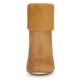 thumbnail image 2 of Unique Bargains Women's Faux Fur Block Heel Round Toe Ankle Boots, 2 of 6