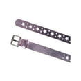 thumbnail image 2 of CTM  Metallic Star Notch Belt (Women), 2 of 4