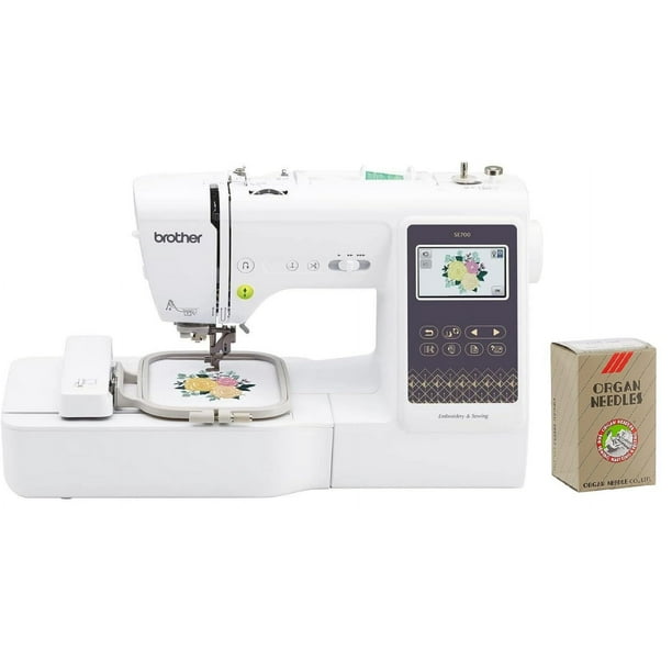 Máquina de coser y bordar Brother SE700 con agujas