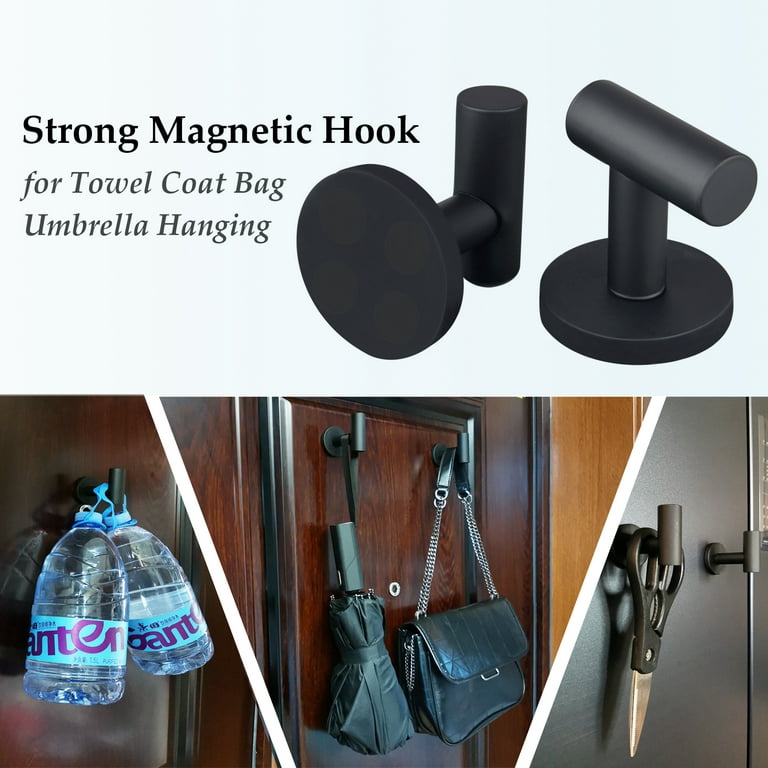 Hooks & Rails Double Sided Powerful Round Neodymium Magnet Hook