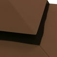 thumbnail image 5 of Resenkos Canopy Replacement Cover, Gazebo Canopy Top Replacement, 13.1' x 9.8' Gazebo Replacement Canopy, Gazebo Top with Double Vented Roof (TOP ONLY), Coffee, 5 of 11